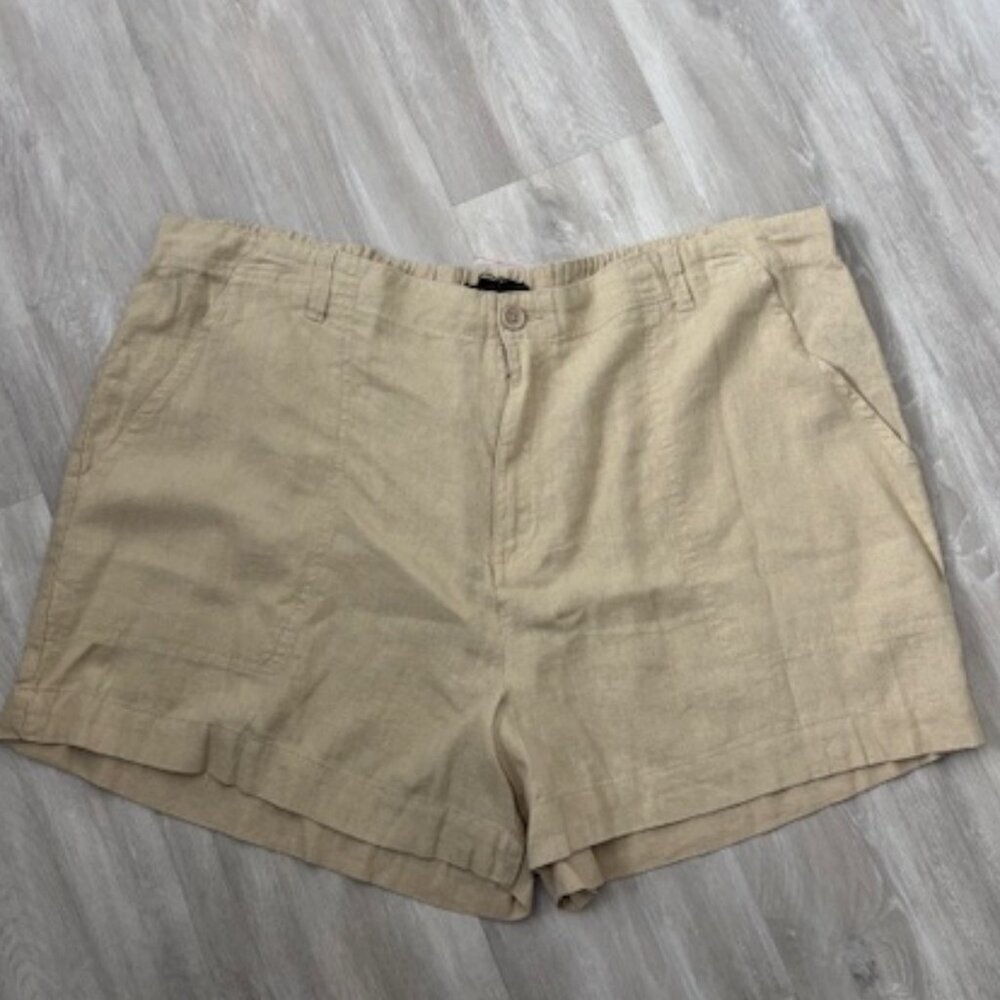 NWT Sanctuary Linen blend shorts - size 3X